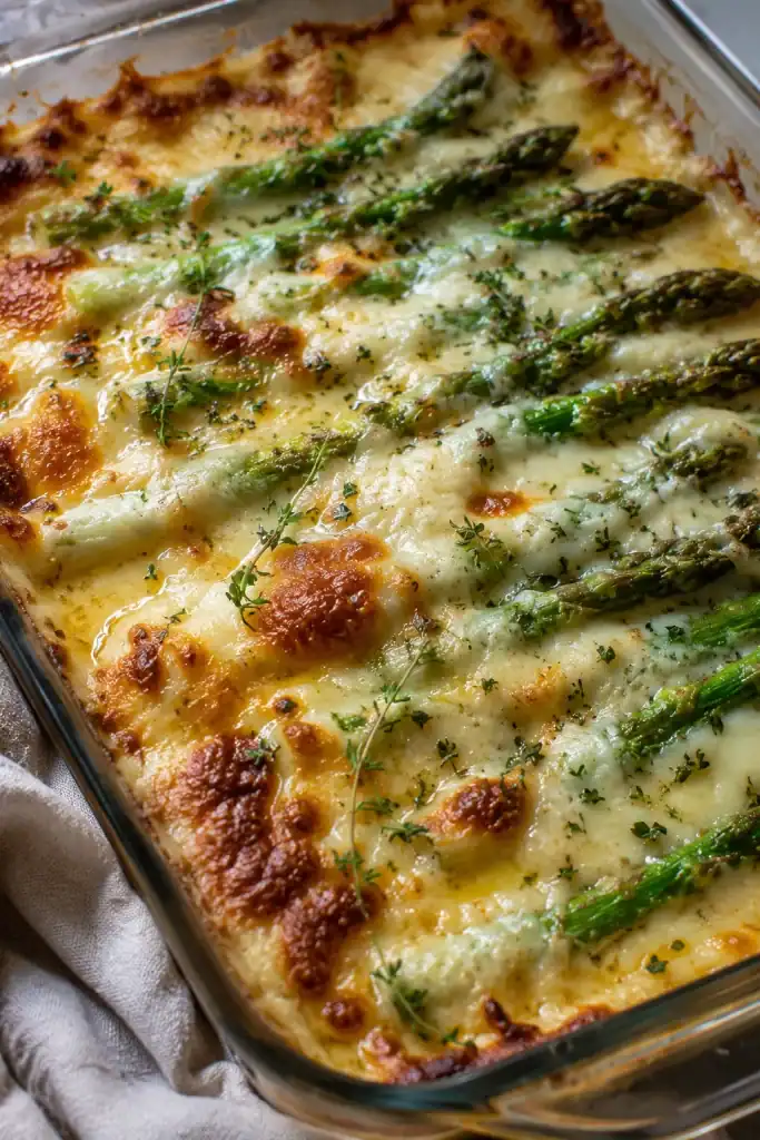 Cheesy Asparagus Casserole