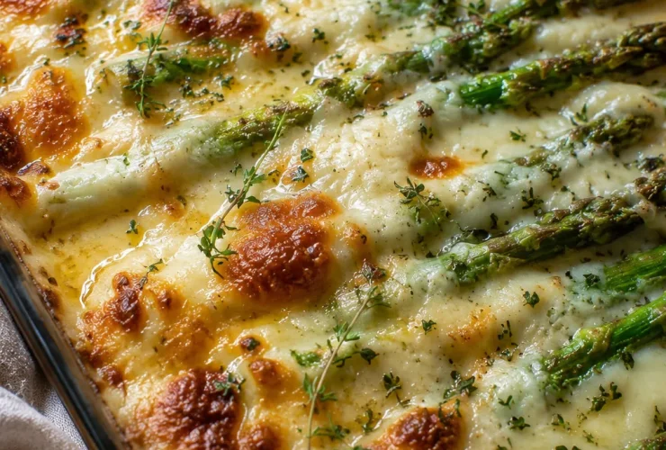 Cheesy Asparagus Casserole