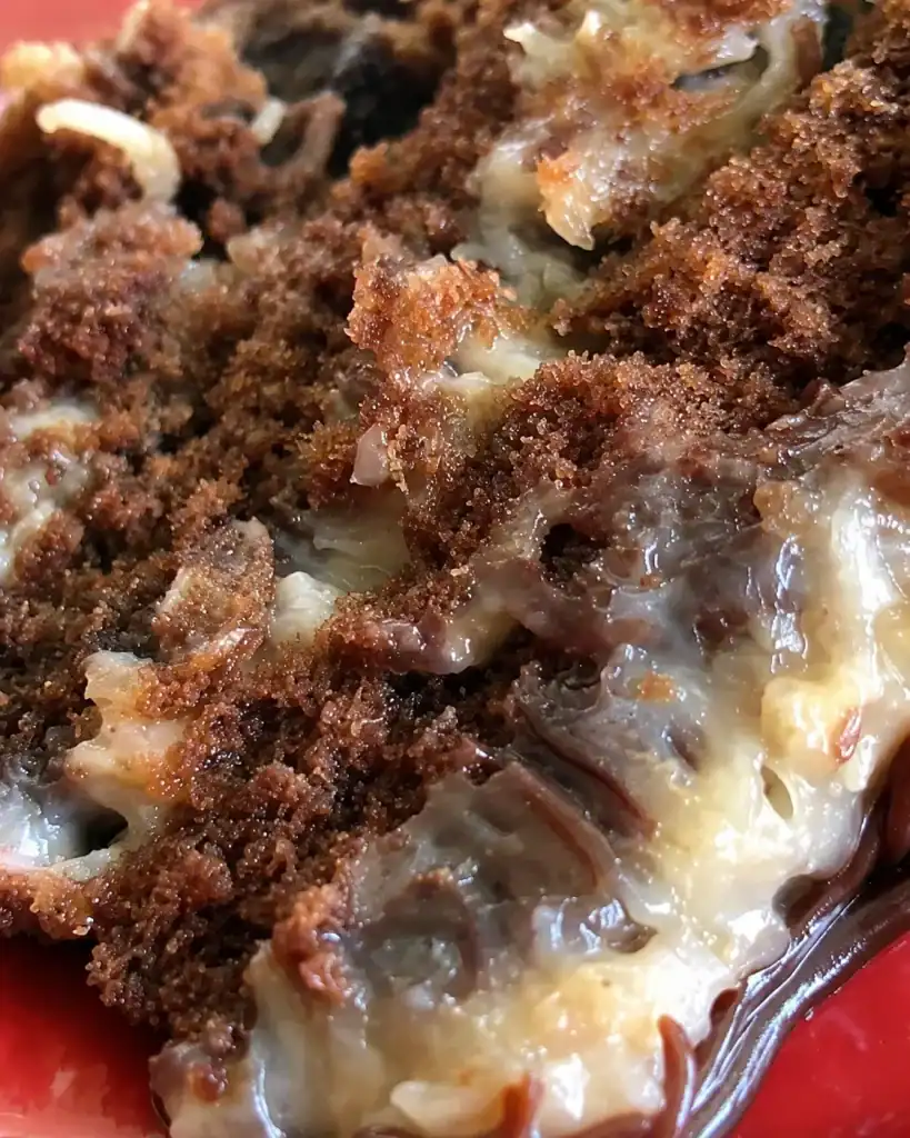 Homemade German Chocolate Cake