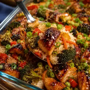 Teriyaki Chicken Casserole