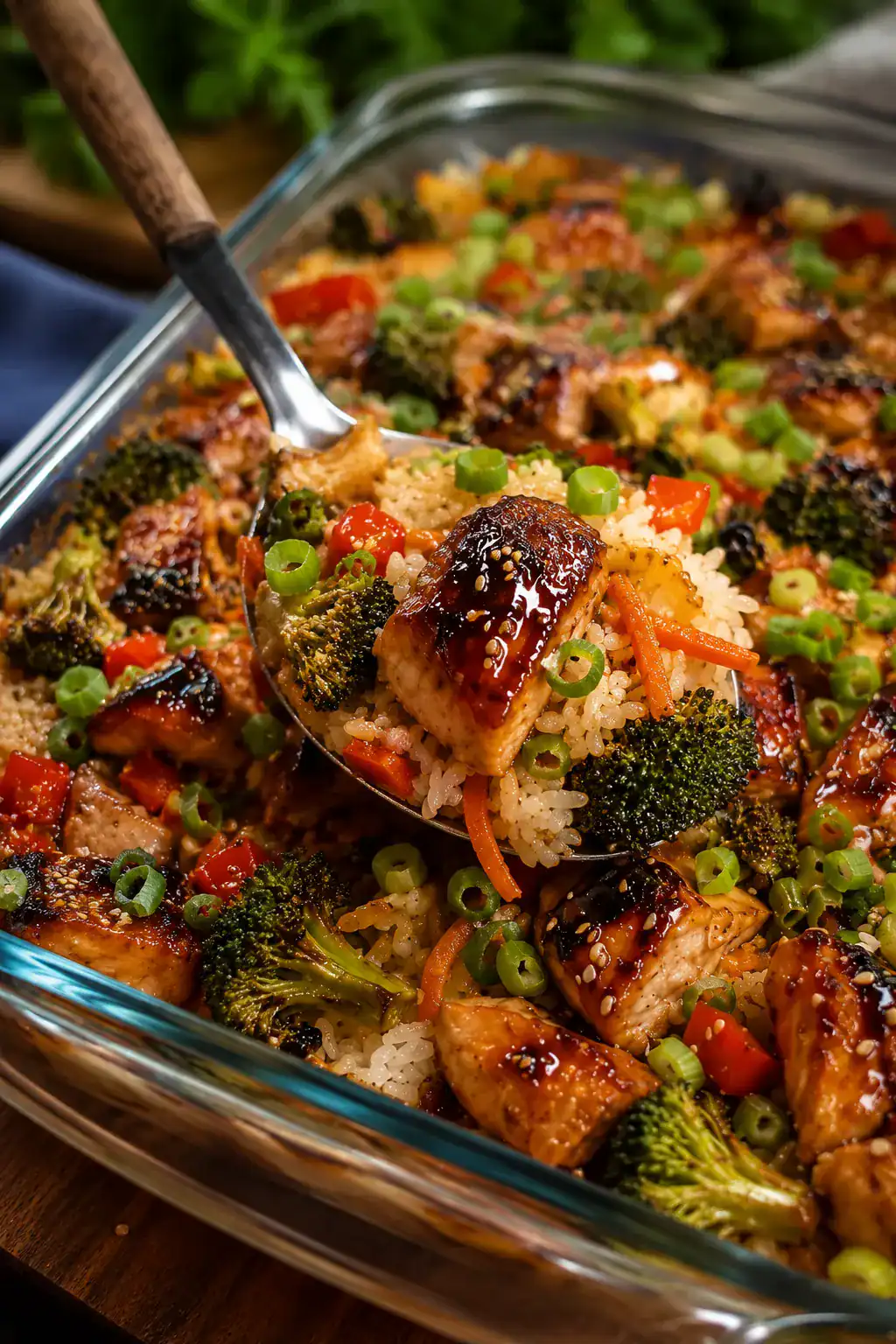 Teriyaki Chicken Casserole