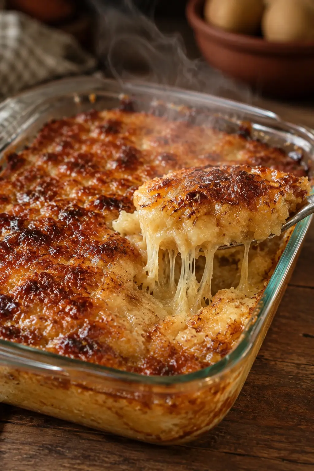 Cheesy Onion Scalloped Potatoes