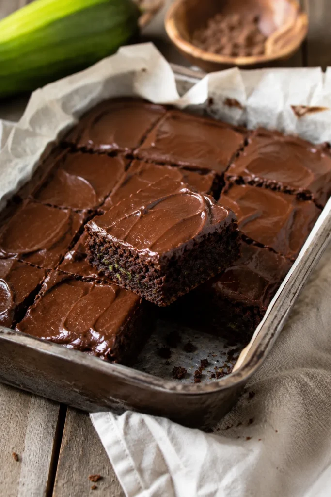 Zucchini Brownies