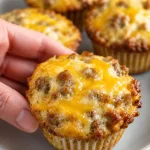 Sausage Muffins with Bisquick