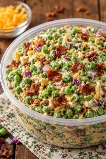 Bacon Pea Salad