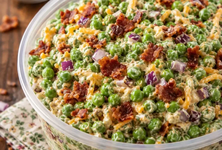 Bacon Pea Salad