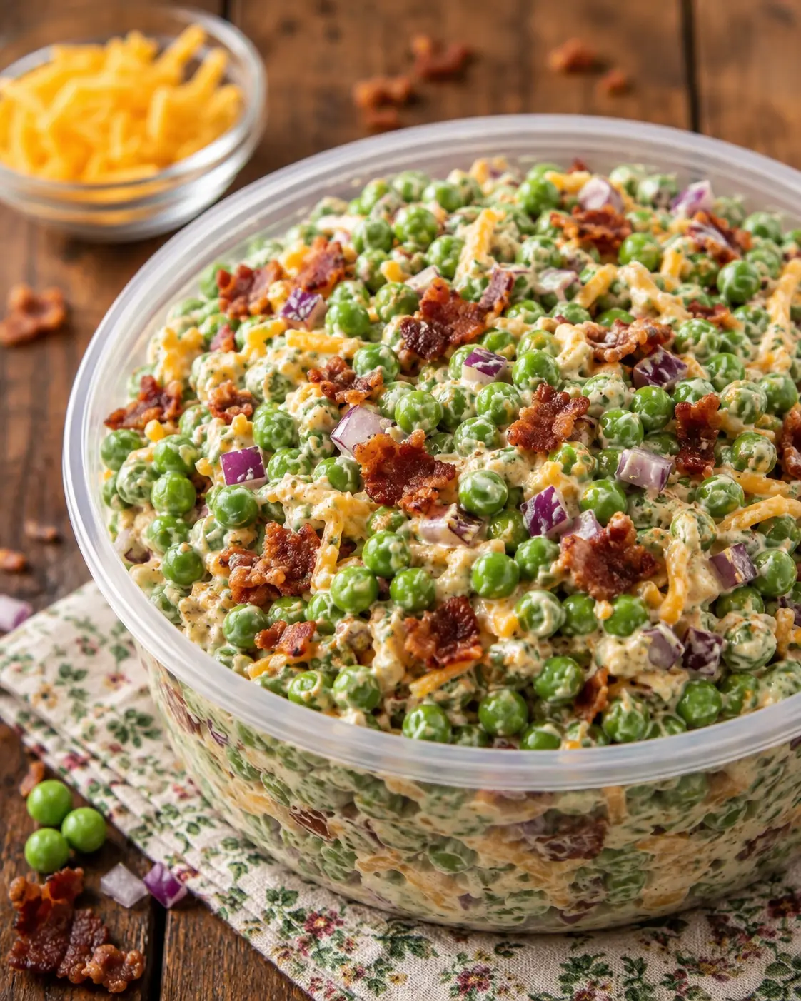 Bacon Pea Salad