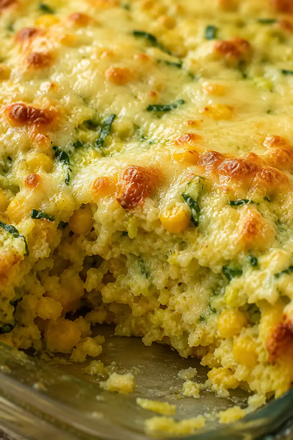 Zucchini Cornbread Casserole