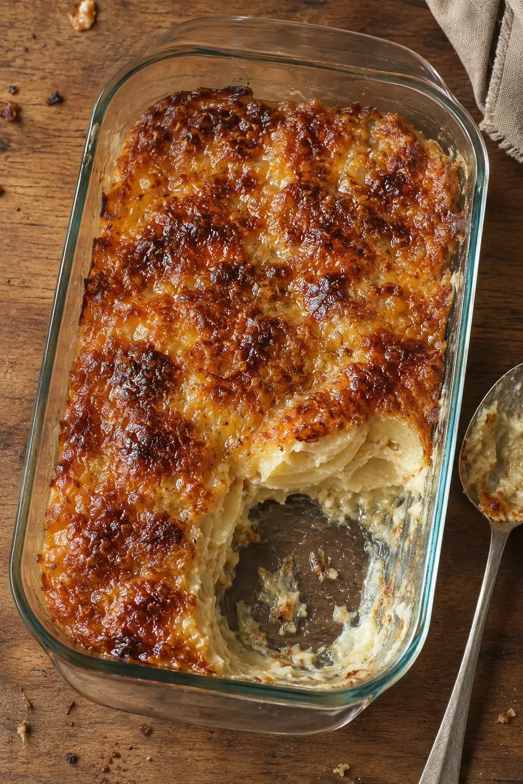 Cheesy Onion Scalloped Potatoes