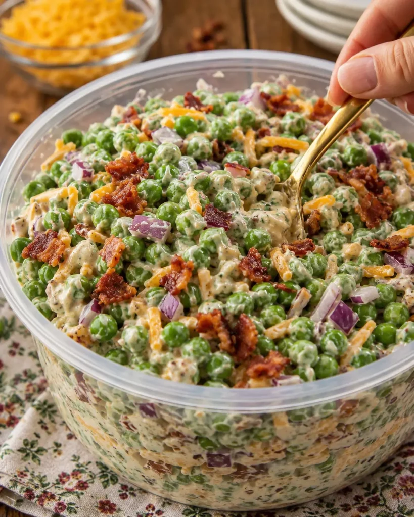 Bacon Pea Salad