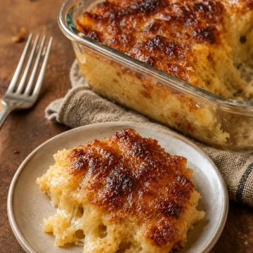 Cheesy Onion Scalloped Potatoes