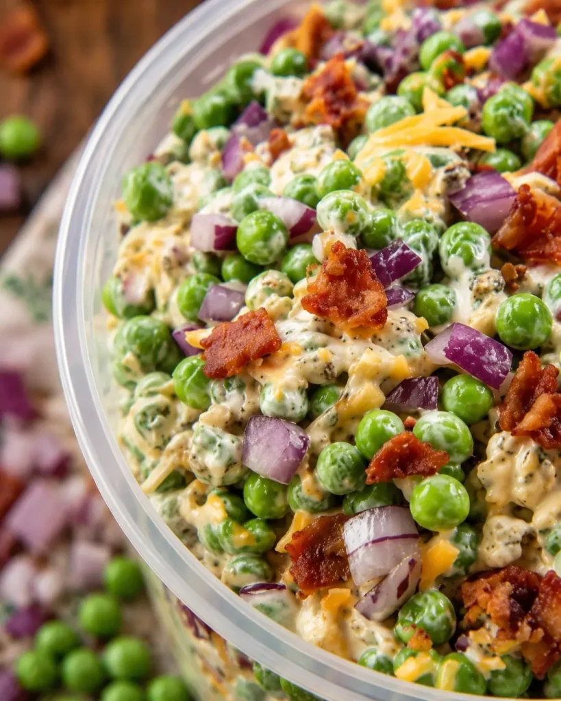 Bacon Pea Salad