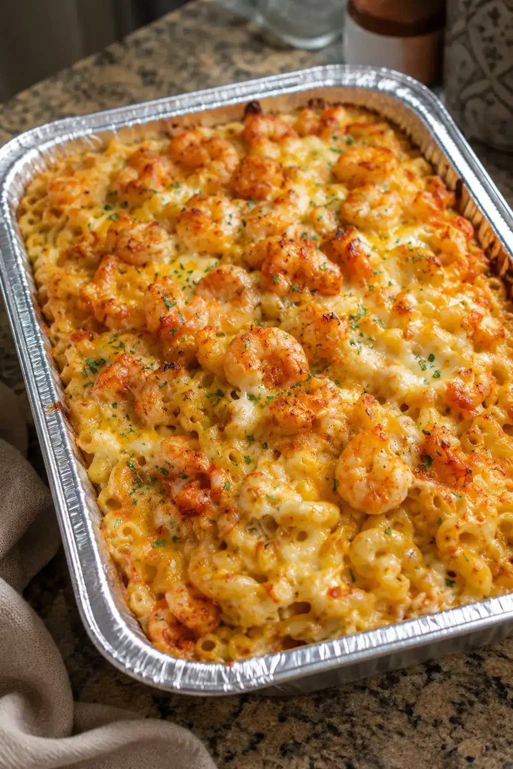 Seafood Mac and Cheese
