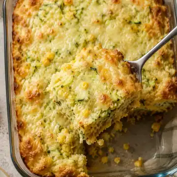 Zucchini Cornbread Casserole