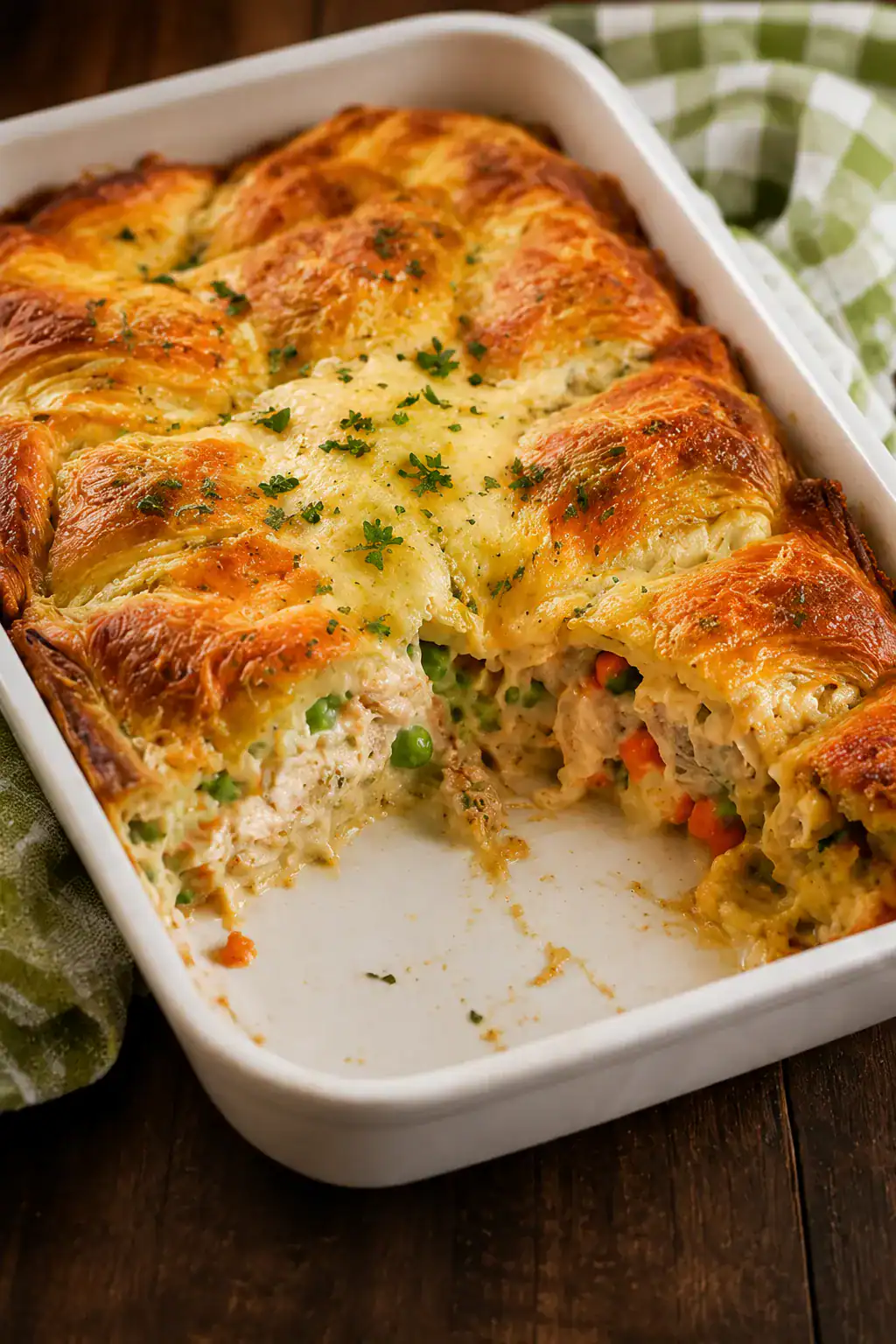 Creamy Chicken Crescent Bake