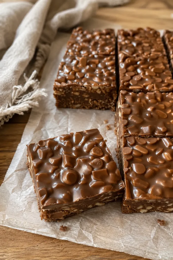 Homemade Crunch Bars