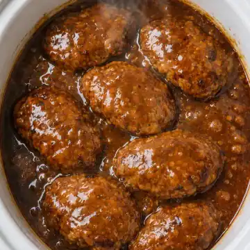French Onion Soup Salisbury Steak