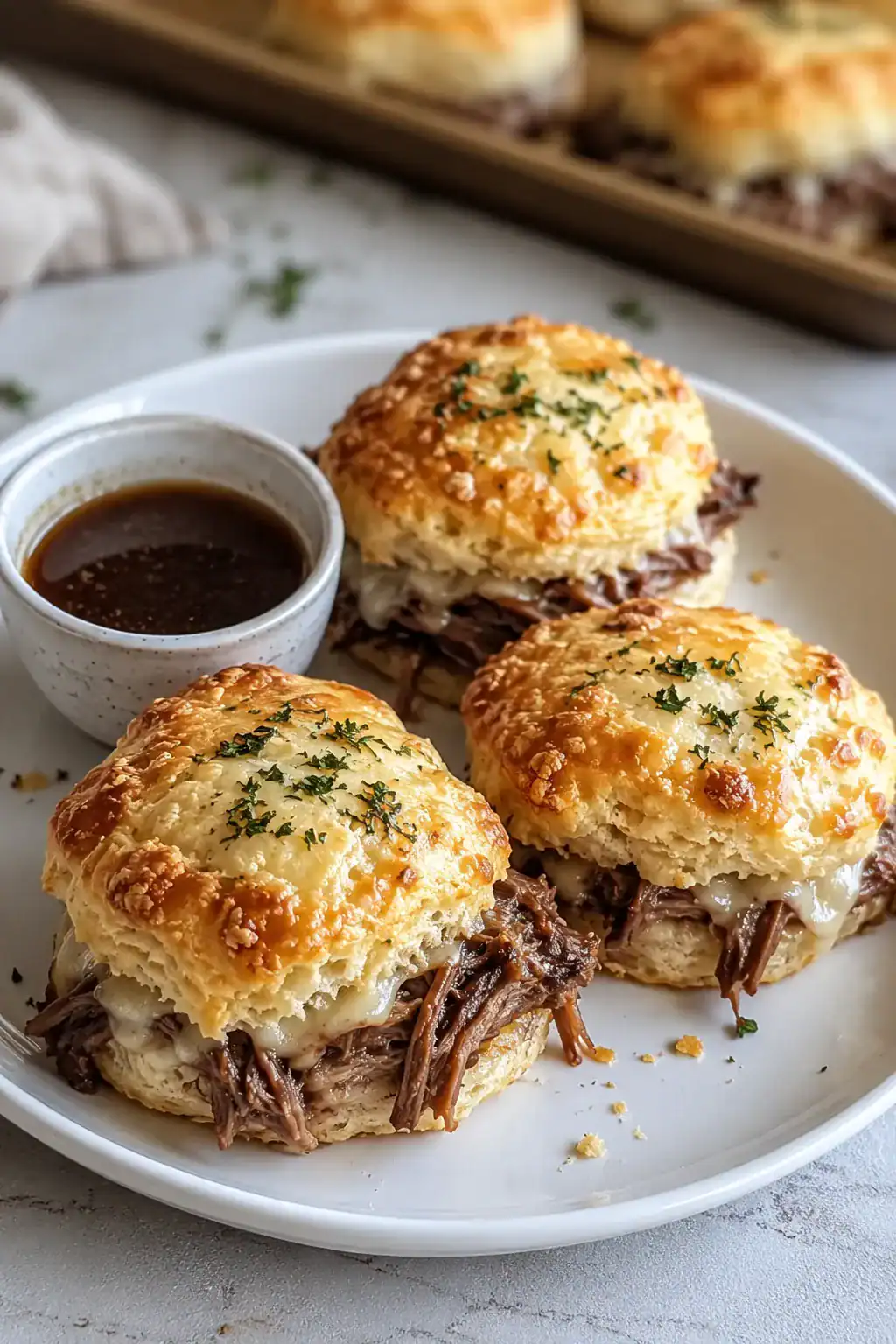 French Dip Biscuits