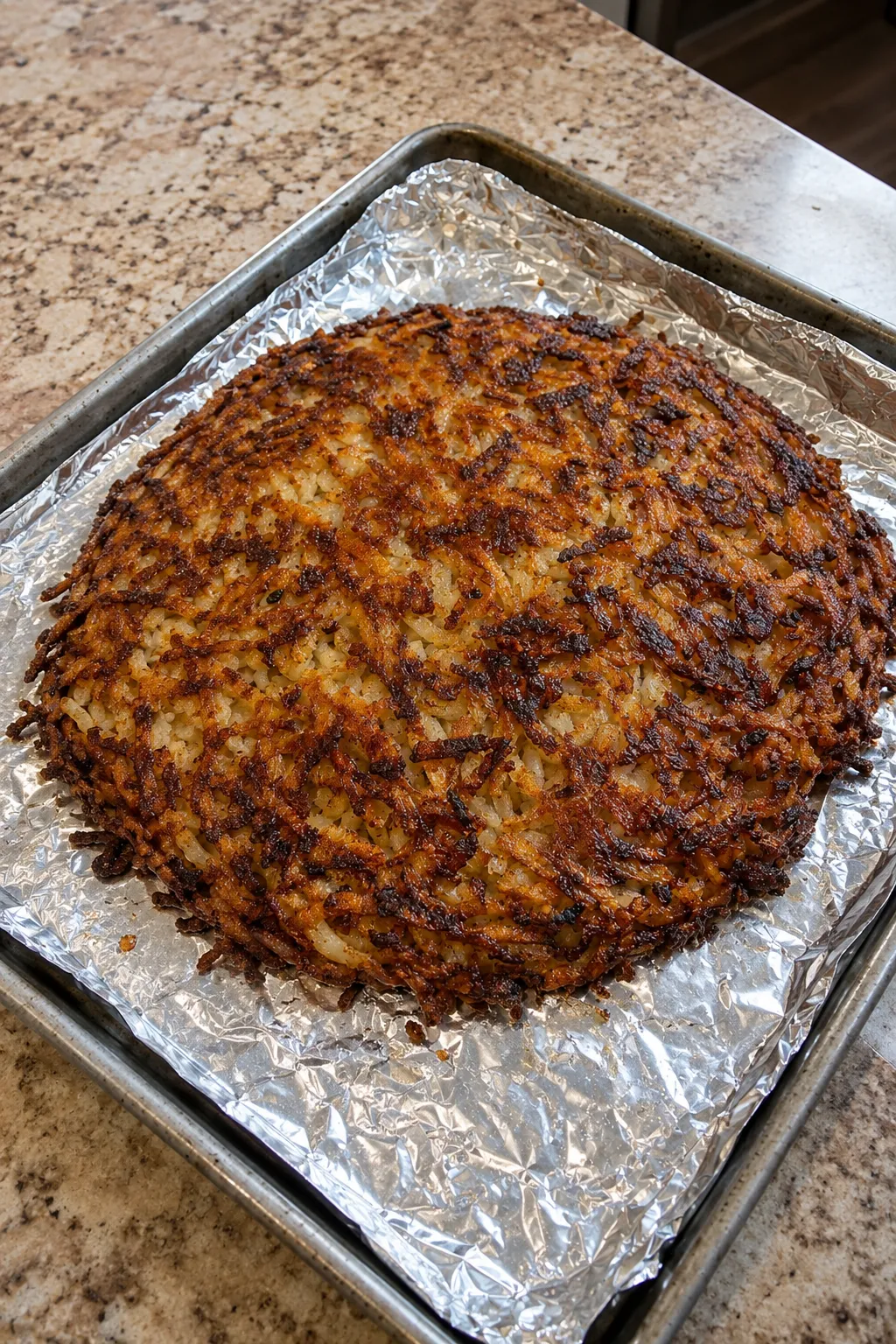 Oven Baked 3-Ingredient Potato Pancake