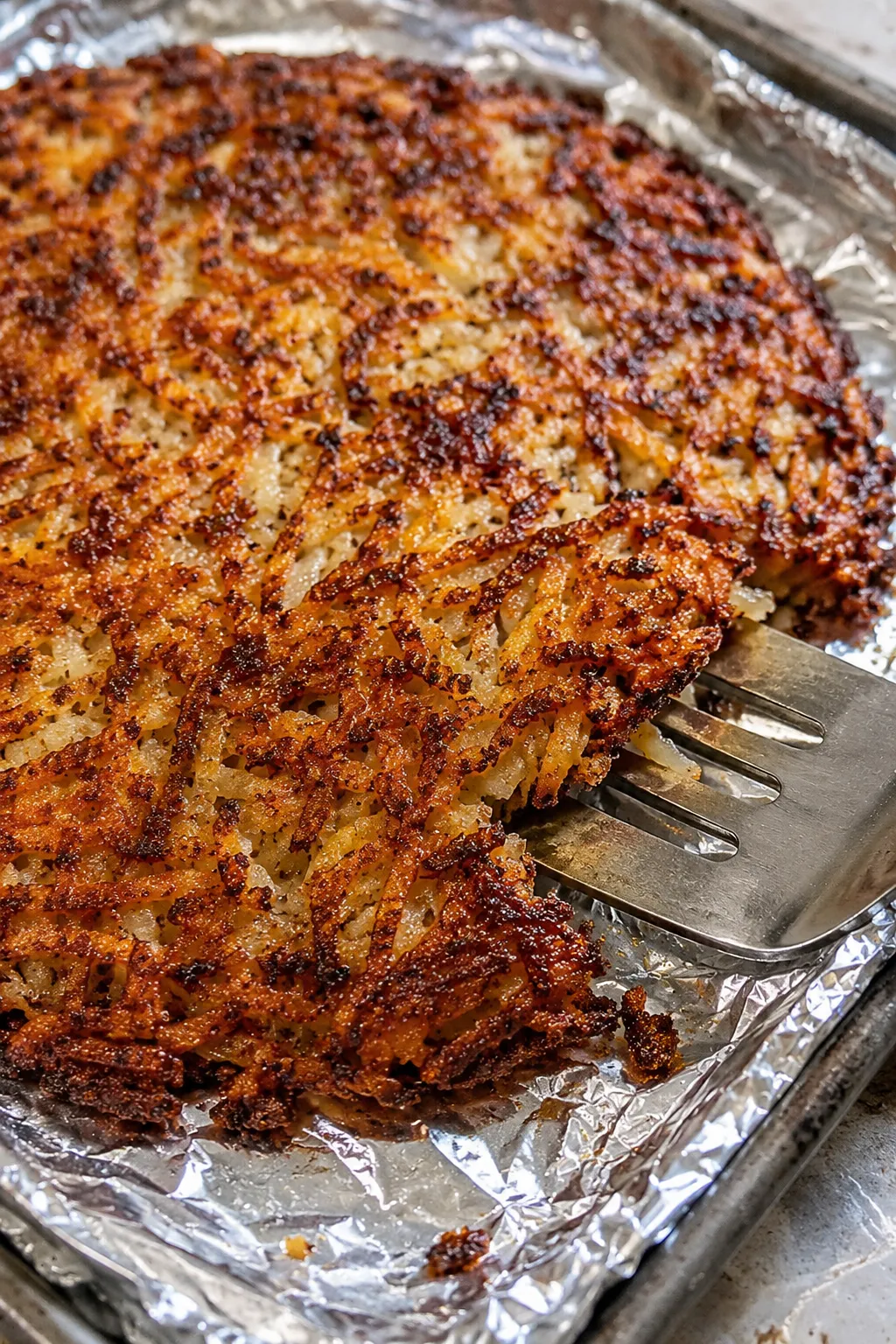 Oven Baked 3-Ingredient Potato Pancake