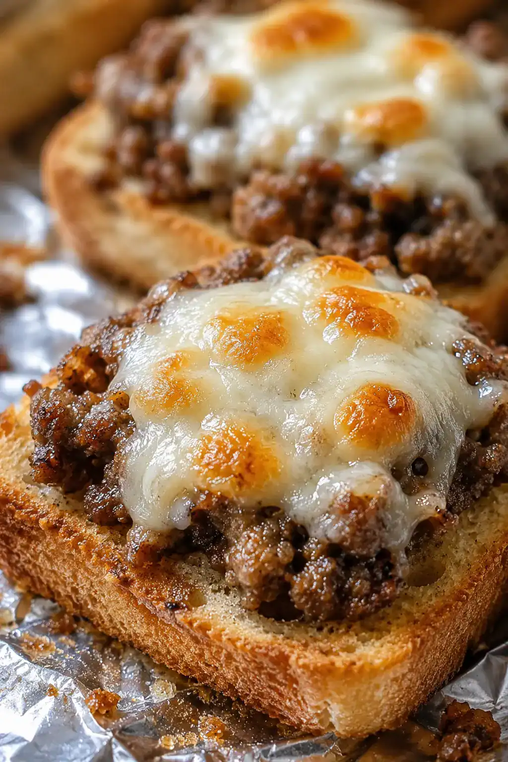 Beef Garlic Bread Bites