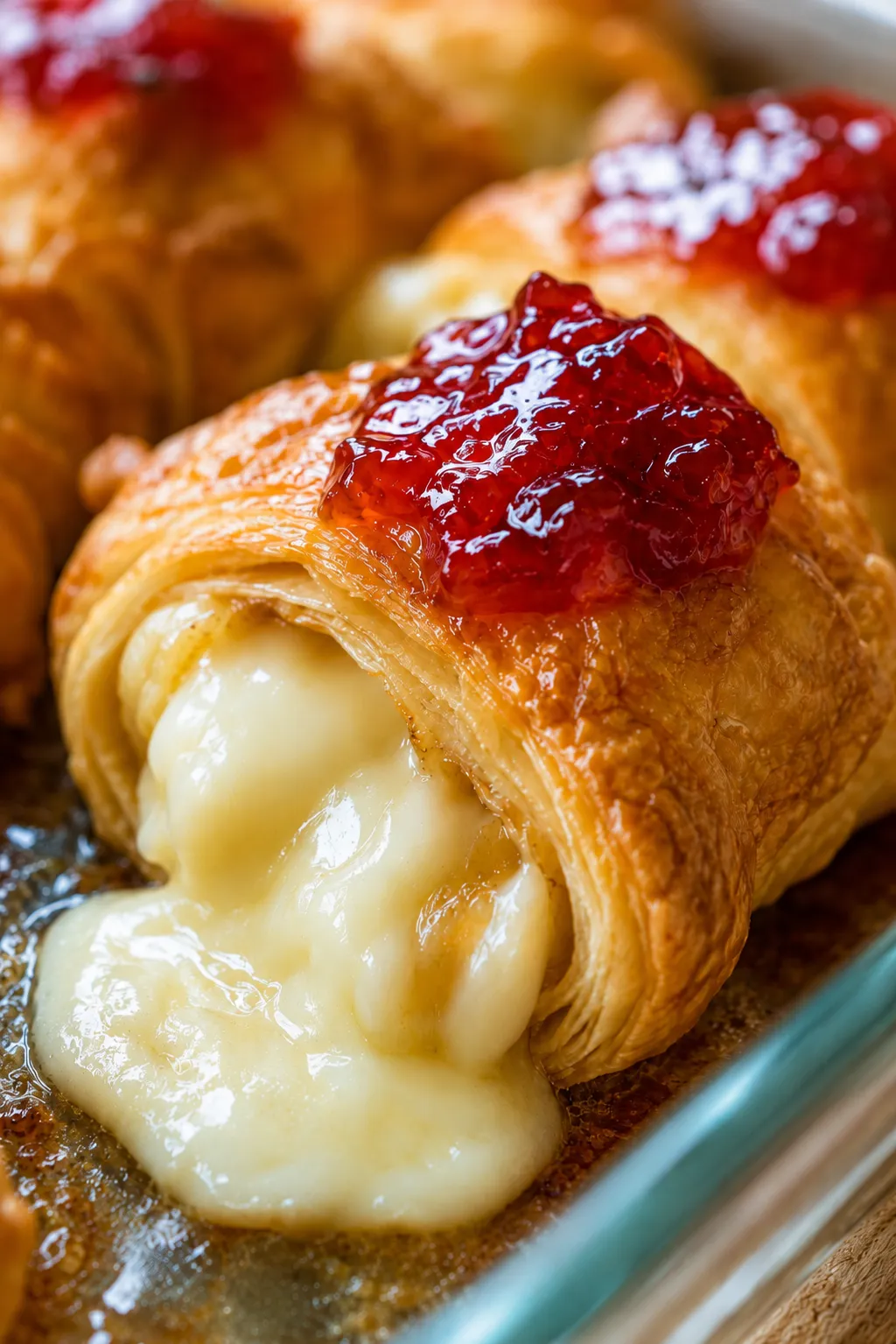 Oven Baked 3-Ingredient Crescent Brie Bites