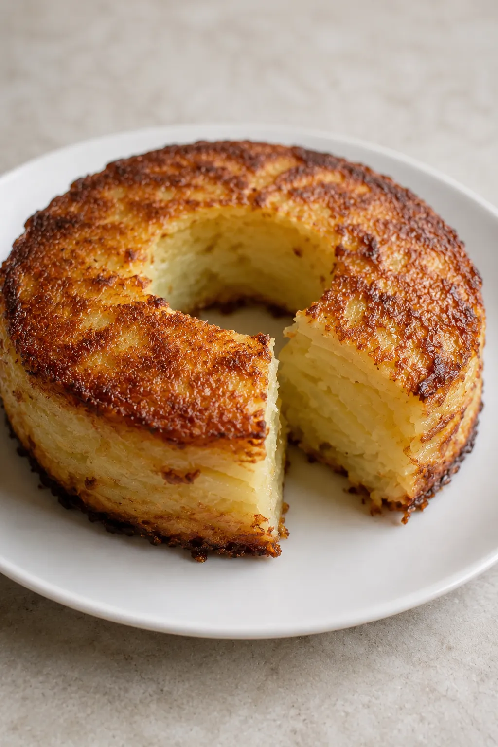 Oven Baked 3-Ingredients Potato Ring