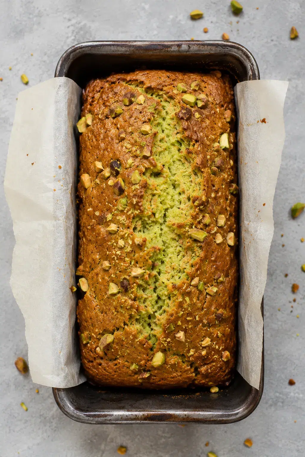 Pistachio Zucchini Bread