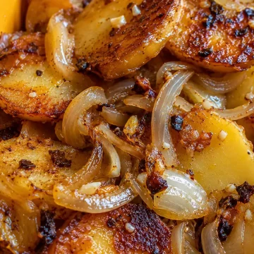 Pan Fried Potatoes and Onions