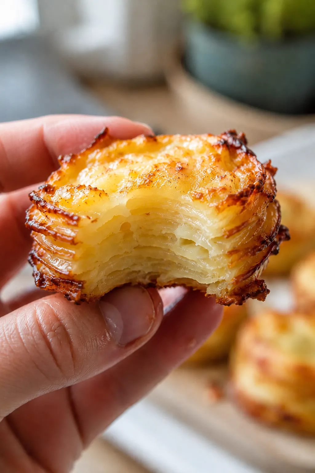 Cheesy Potato Stacks