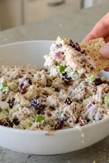 Cranberry and Pecan Chicken Salad
