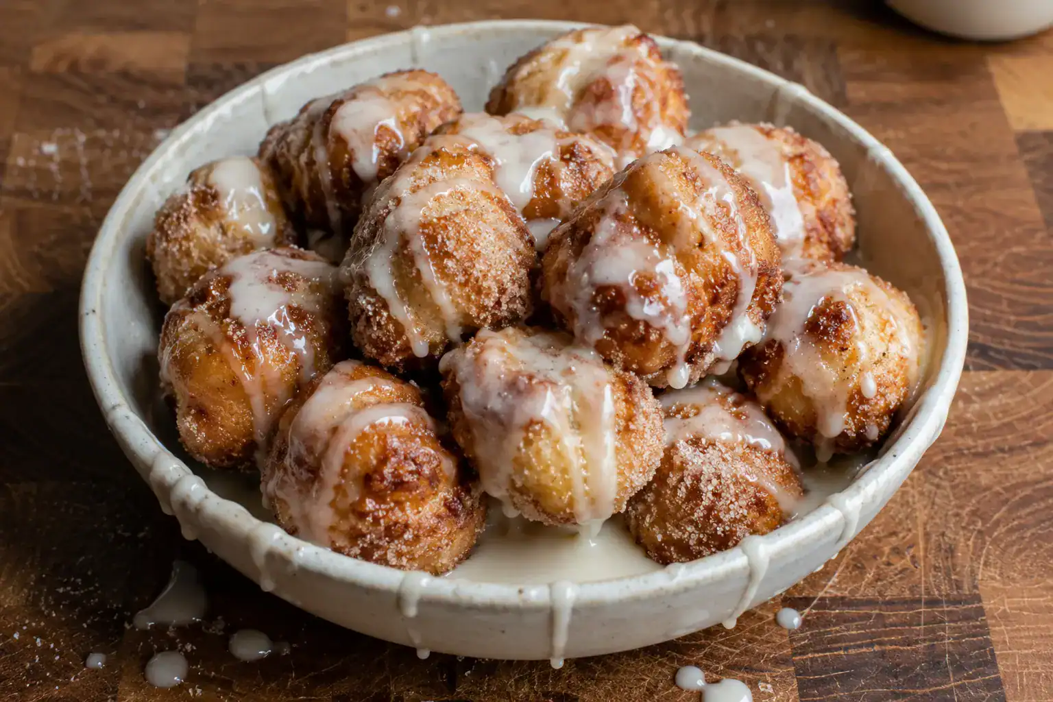Cinnamon Roll Bites