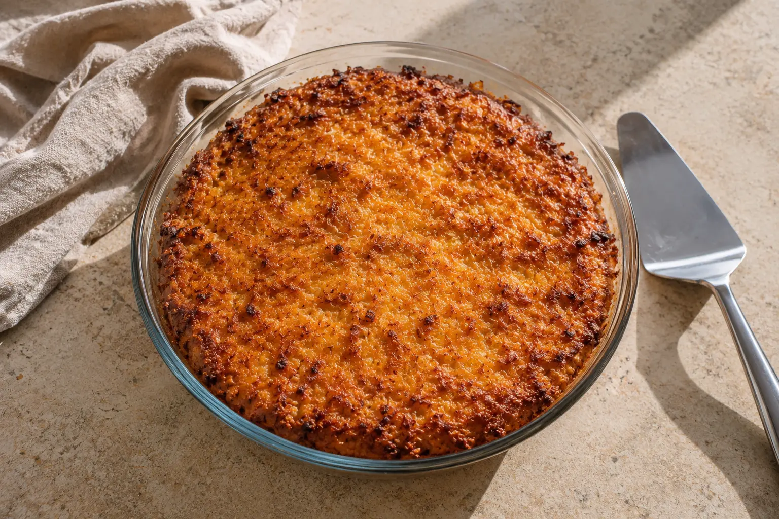 Cheesy Hash Brown Pie