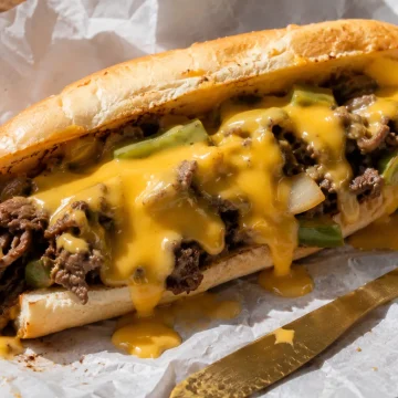 Cheesy Philly Cheesesteaks