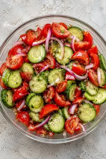 Cucumber Tomato Salad