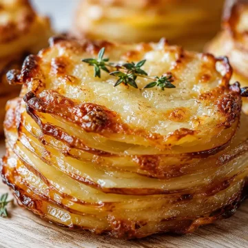 Cheesy Potato Stacks