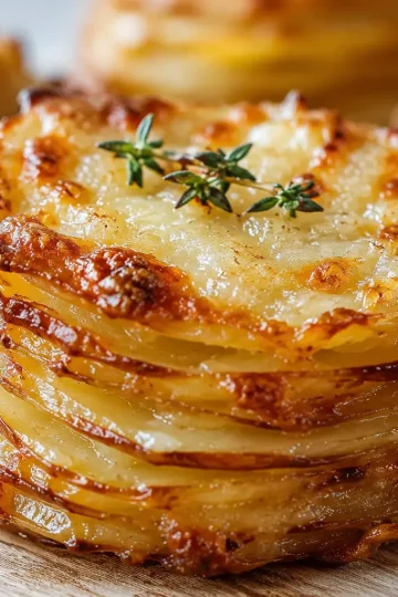 Cheesy Potato Stacks