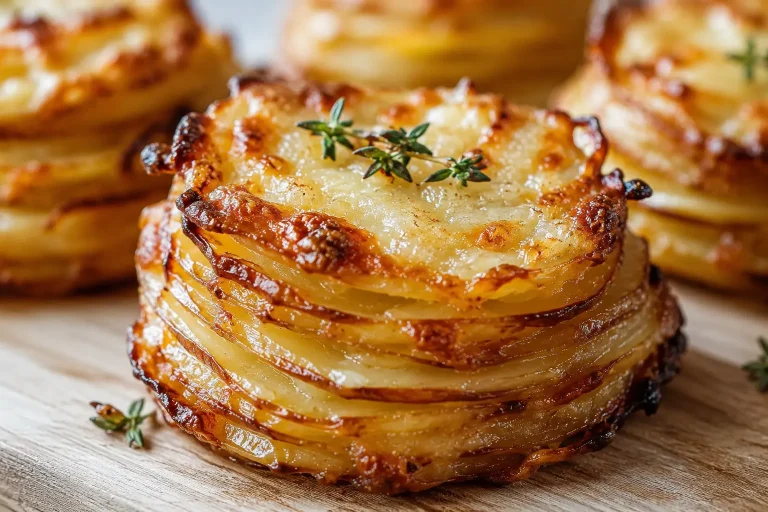 Cheesy Potato Stacks