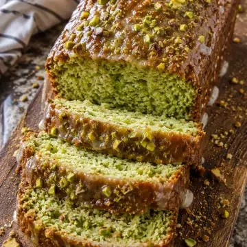 Pistachio Zucchini Bread