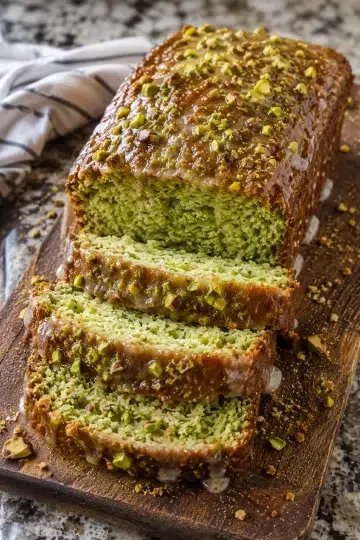Pistachio Zucchini Bread
