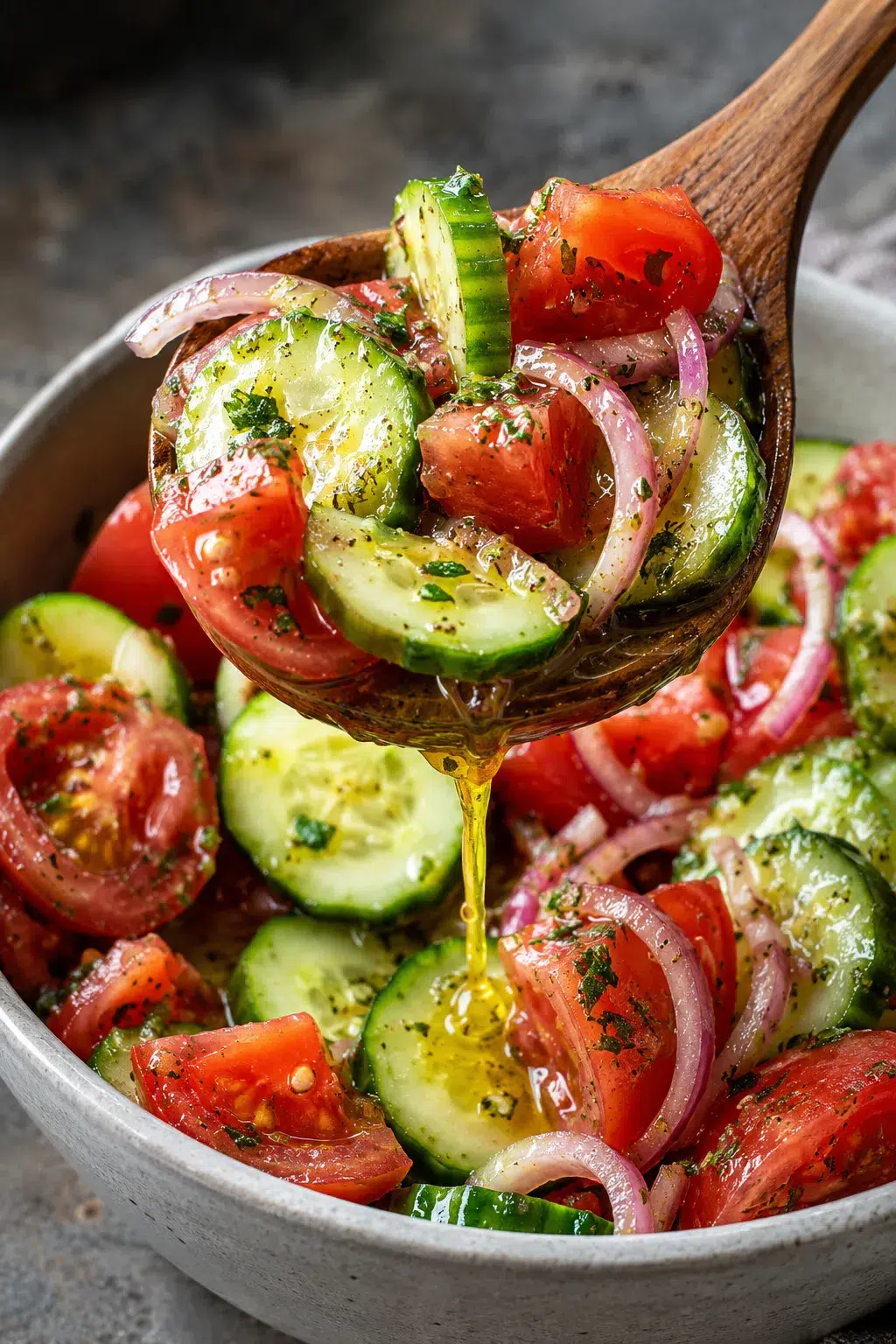 Cucumber Tomato Salad