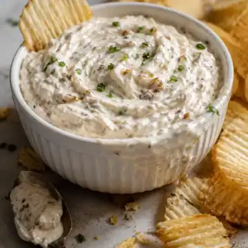 3-ingredient French onion dip