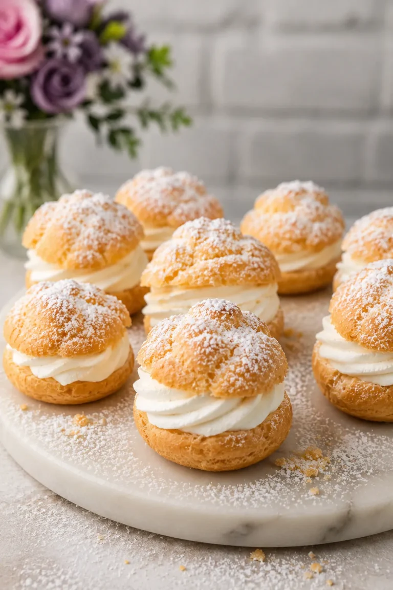 Classic cream puffs