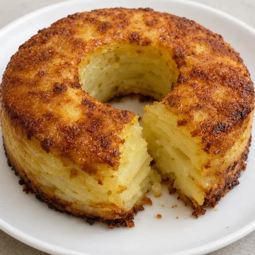 Oven Baked 3-Ingredients Potato Ring