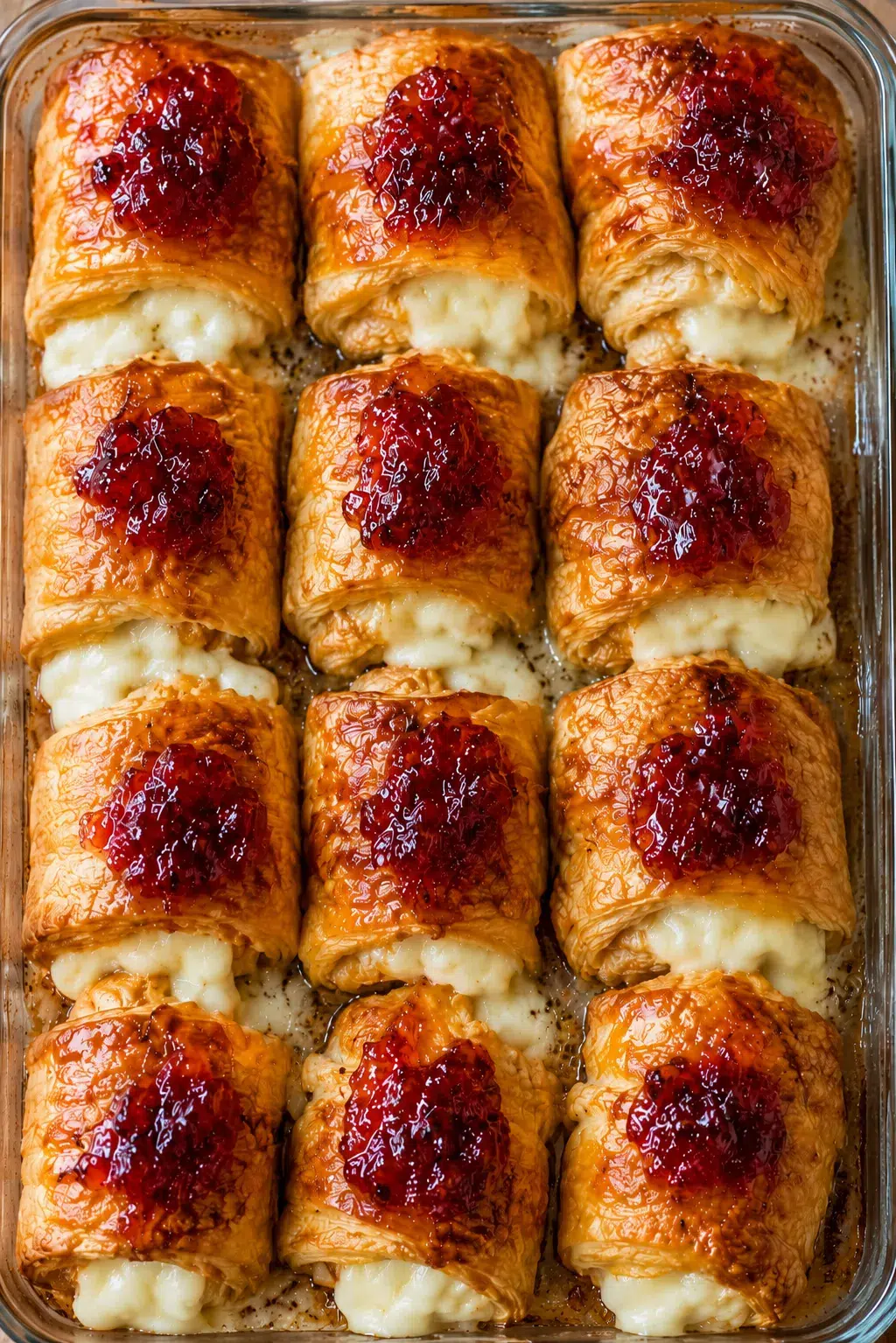 Oven Baked 3-Ingredient Crescent Brie Bites