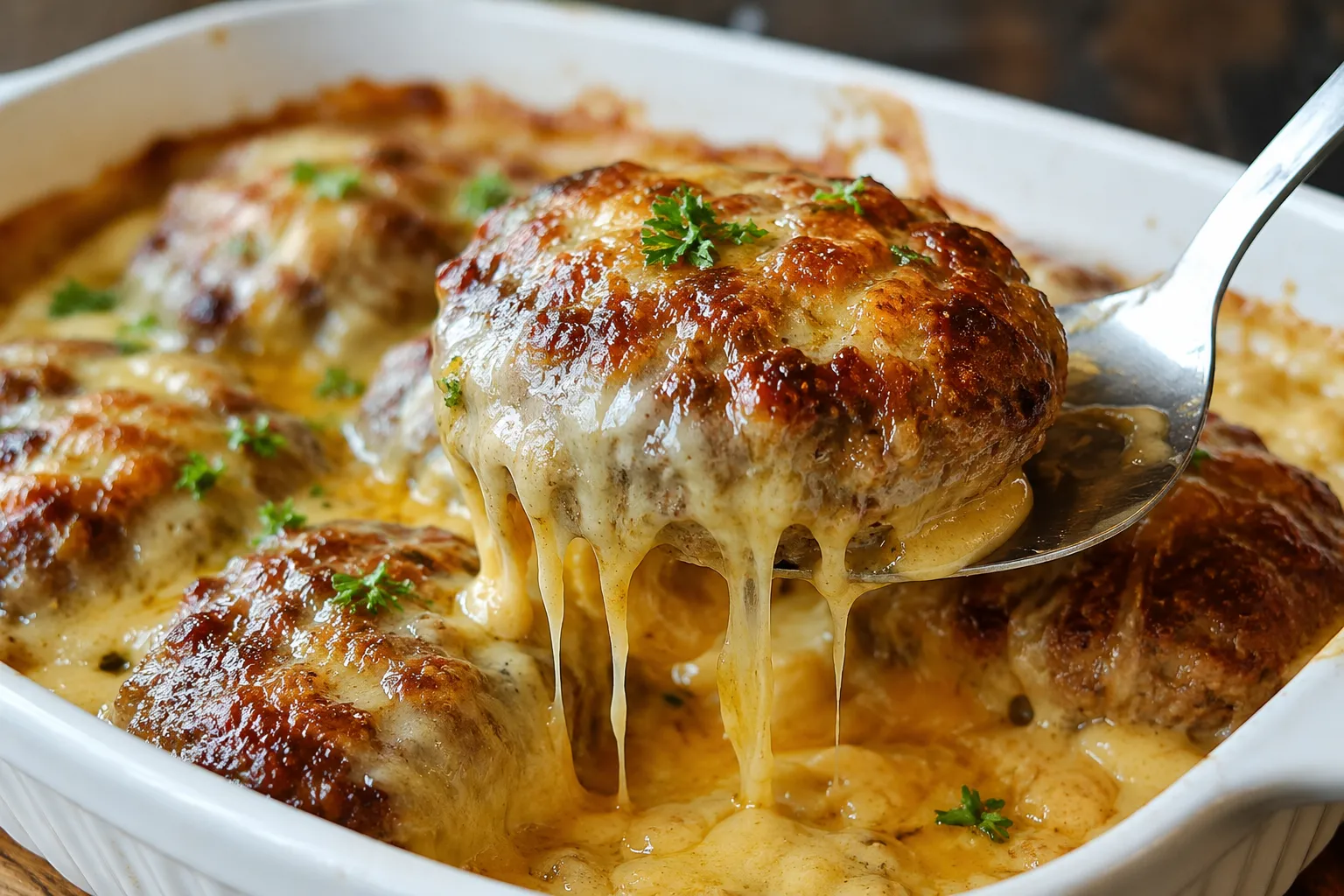 Amish Hamburger Steak Bake