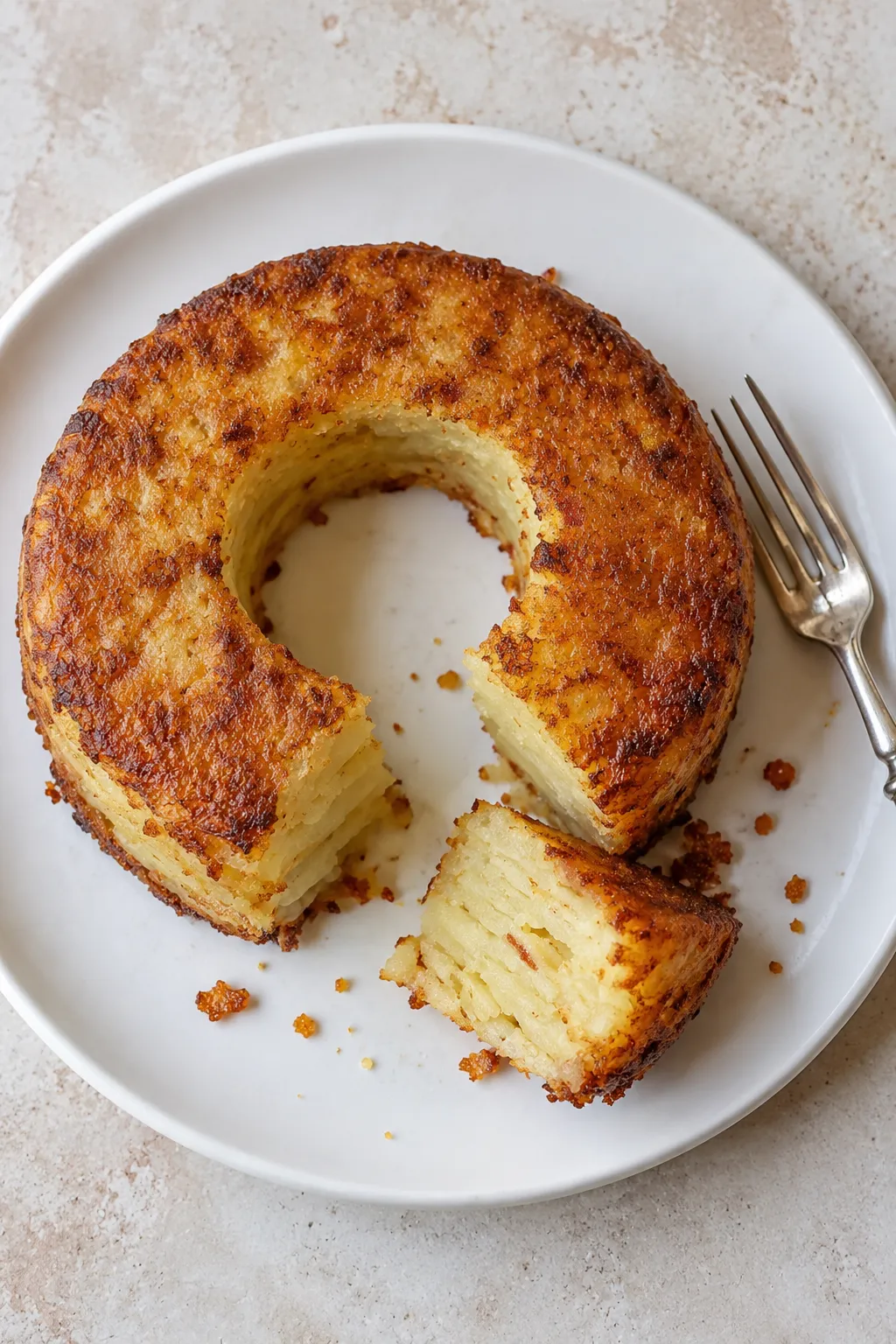 Oven Baked 3-Ingredients Potato Ring