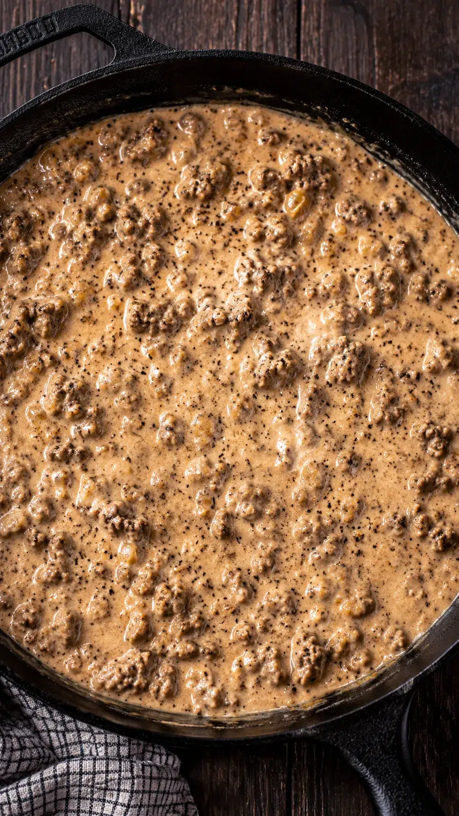 4-Ingredient Slow Cooker Hamburger Gravy