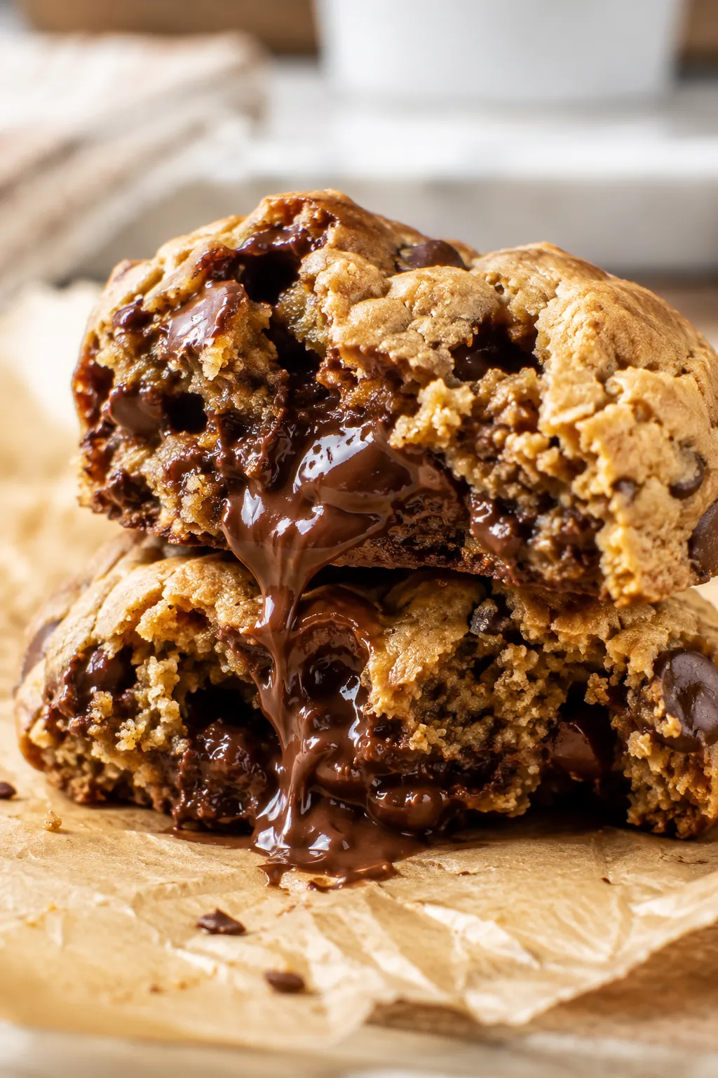 Lazy Chocolate Chip Cookies