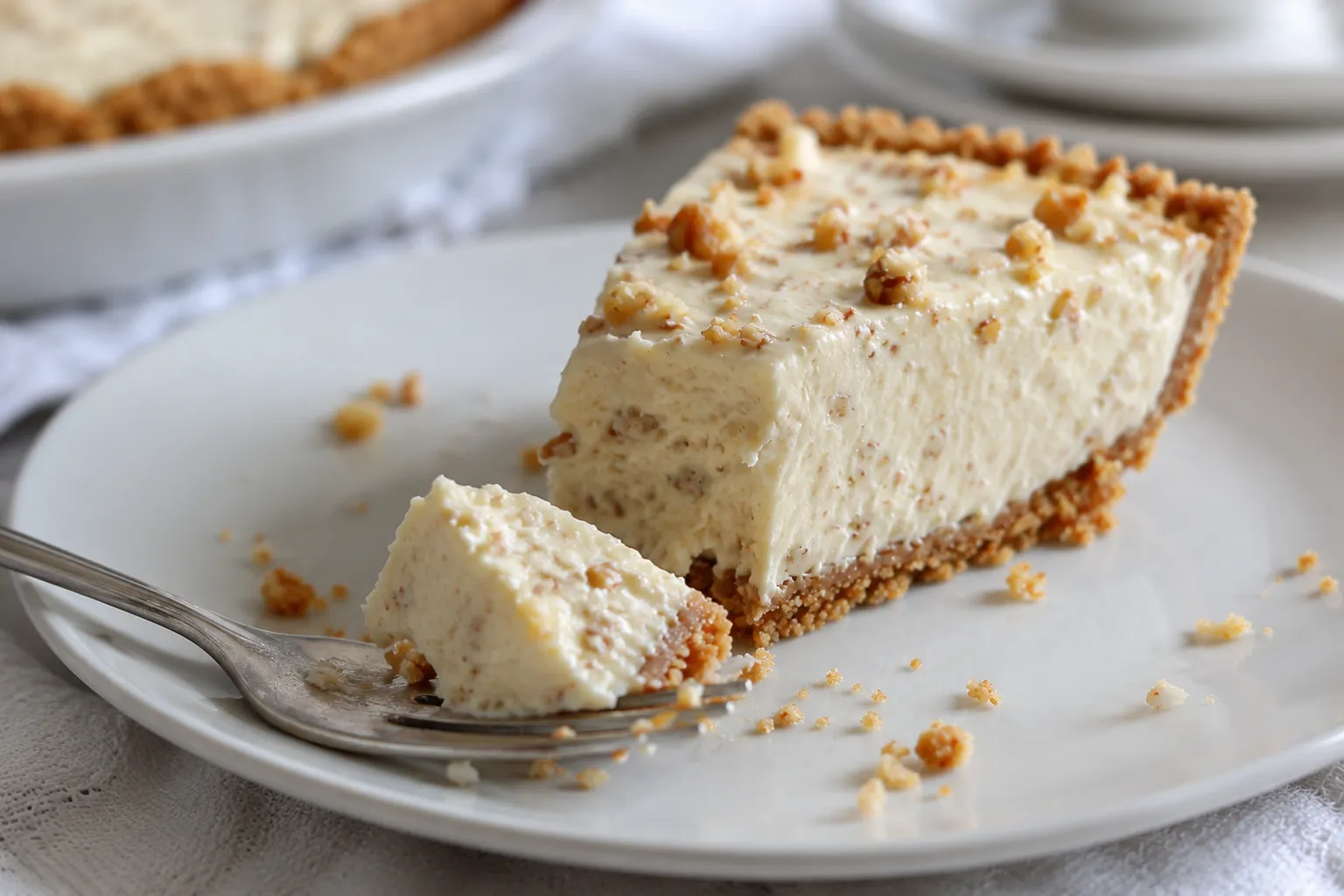 Walnut Cream Pie